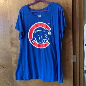Torrid Cubs t-shirt. Size 4.
